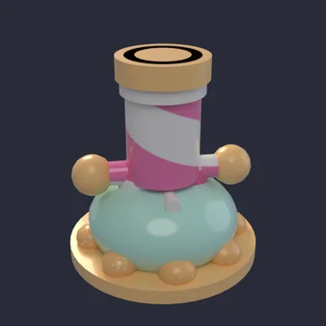 The Candy Cannon cannon design