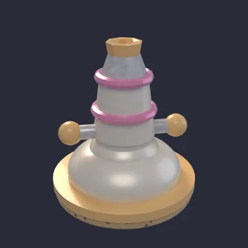 The Piping Bag cannon design