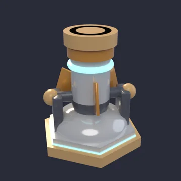 The Rocket Pod cannon design