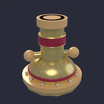 The Royal Gold cannon design